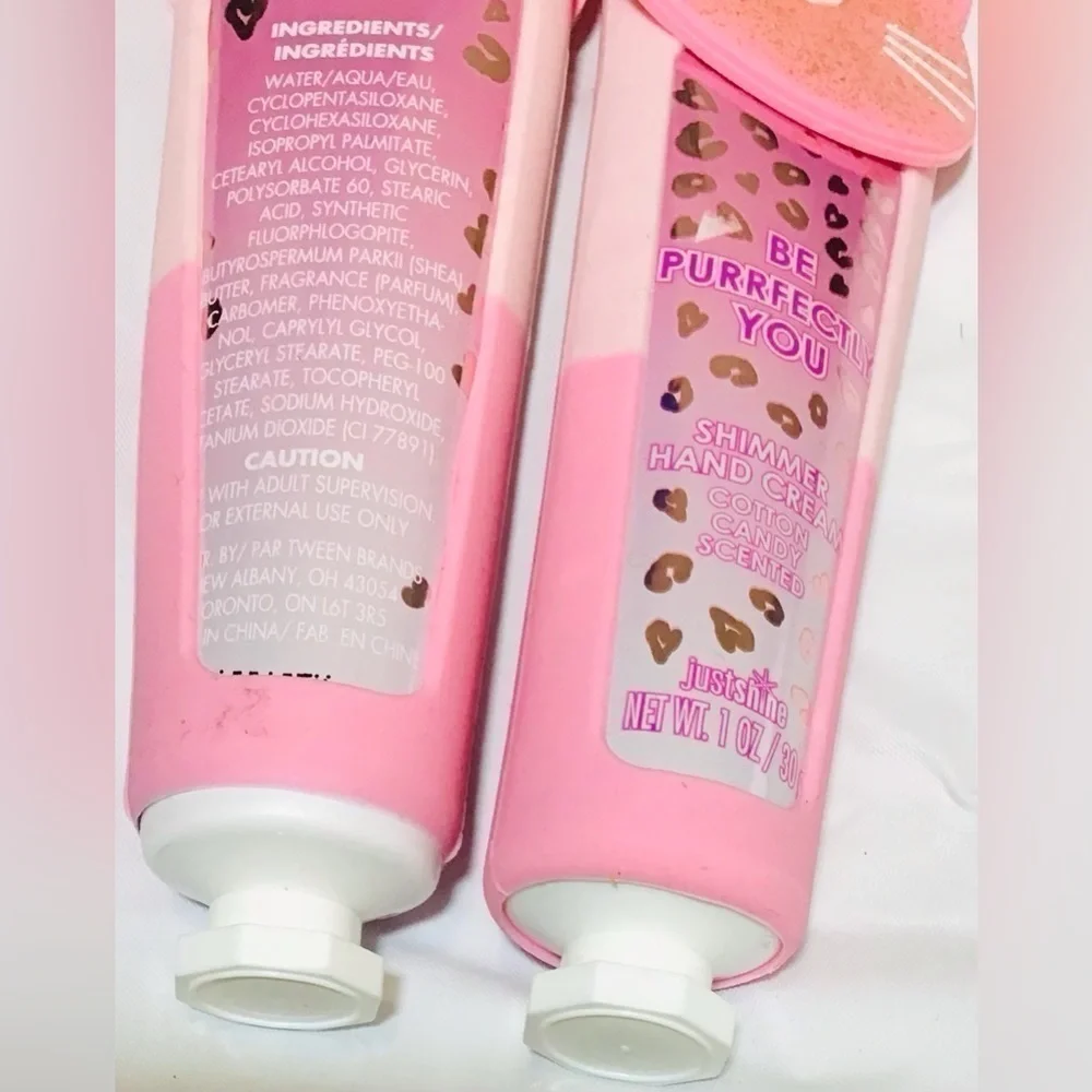 Justshine Kitty Carrier Shimmering Hand Lotion Duo